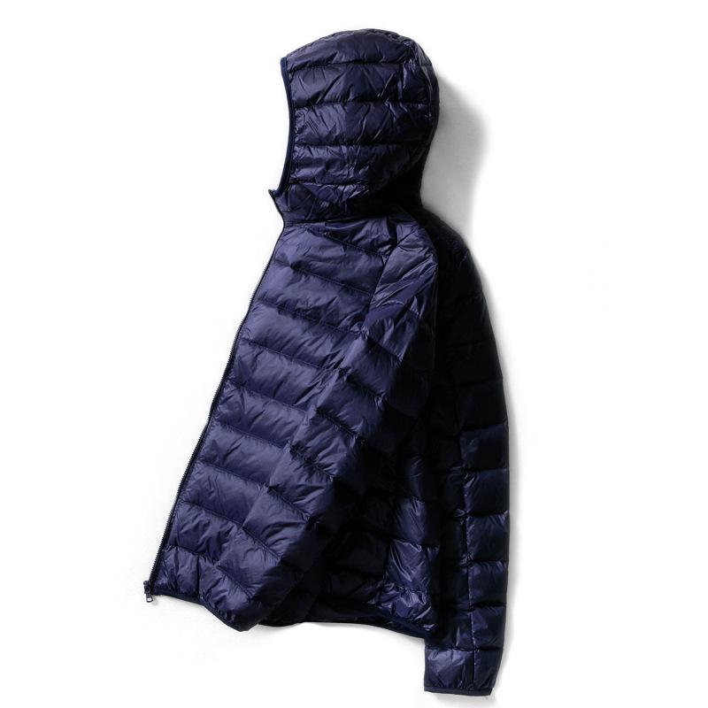 2023 Women's Lightweight Hooded Slim Down Jacket - Short, Fashionable, Plus Size, Autumn/Winter Outerwear