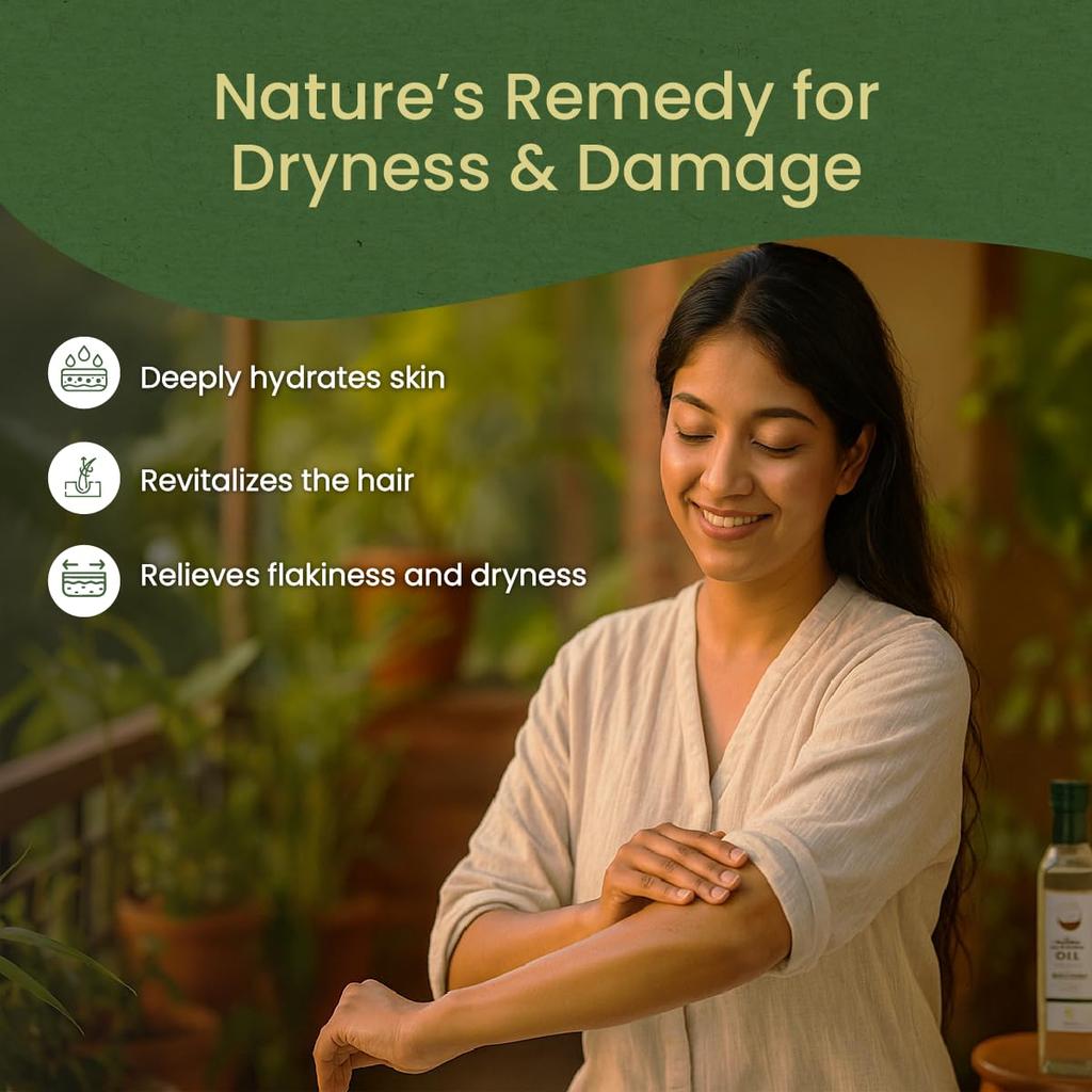 Kerala Ayurveda Virgin Coconut Oil 250mlX  Pack of 4 | Cold Pressed Hair & Skin Moisturizer Edible Grade