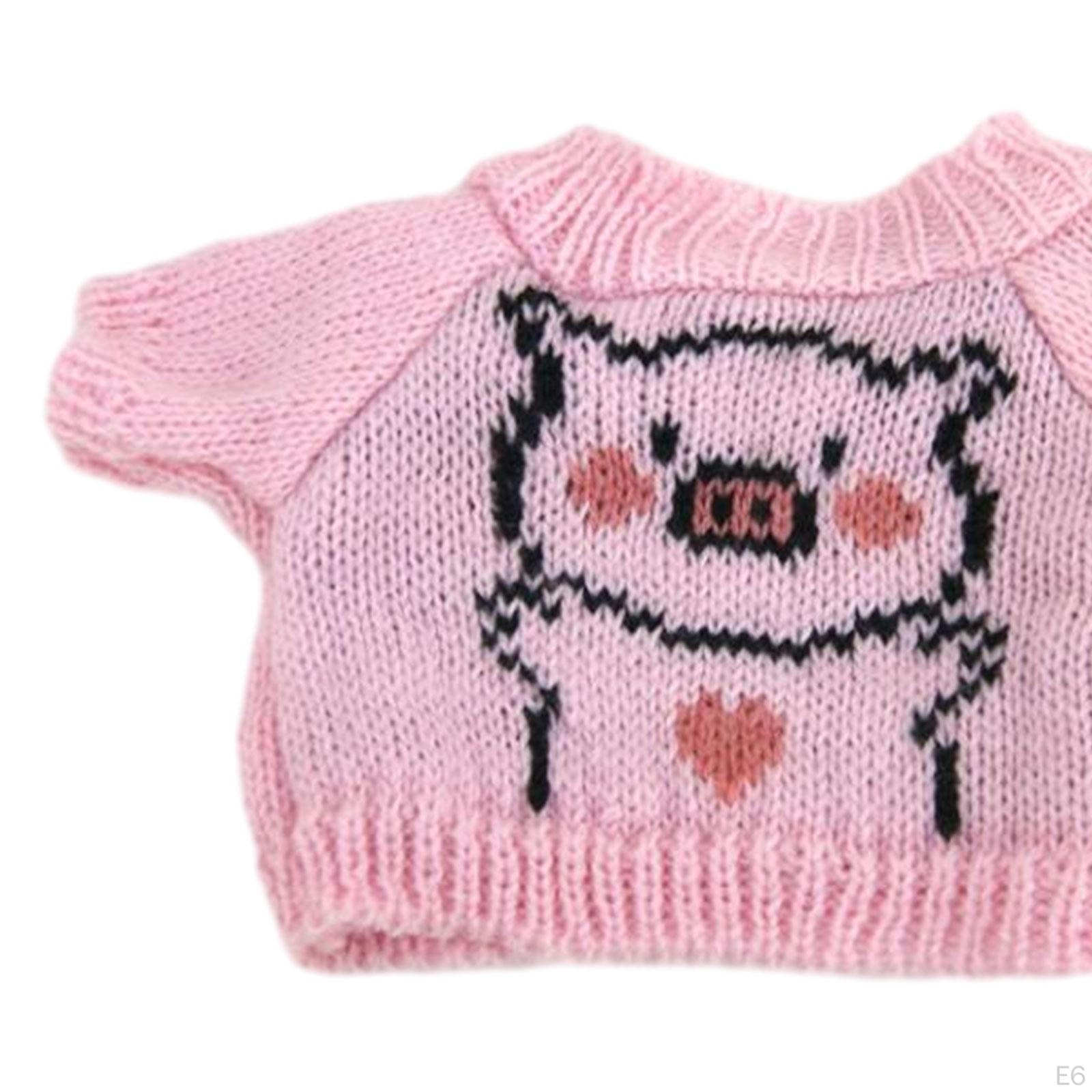 Кукольный свободный свитер — фото 5