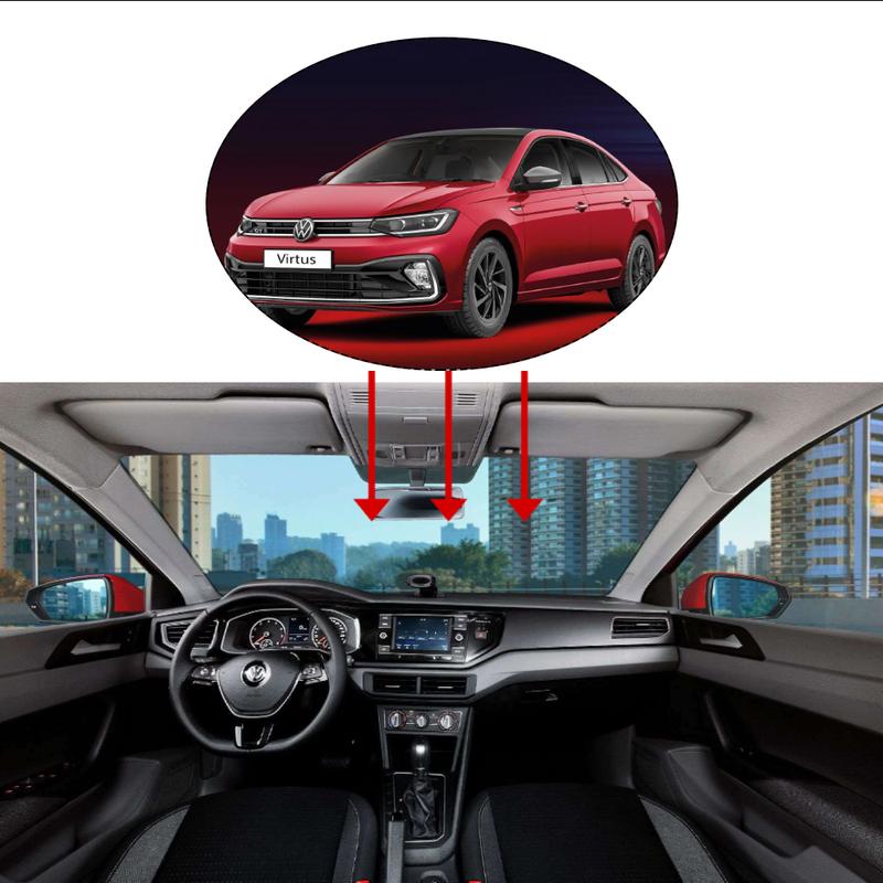 For Volkswagen VW Virtus Polo Sedan Skoda Slavia 2018~ Car Dashboard Cover Mat Sunshade Pads Carpet Accessories
