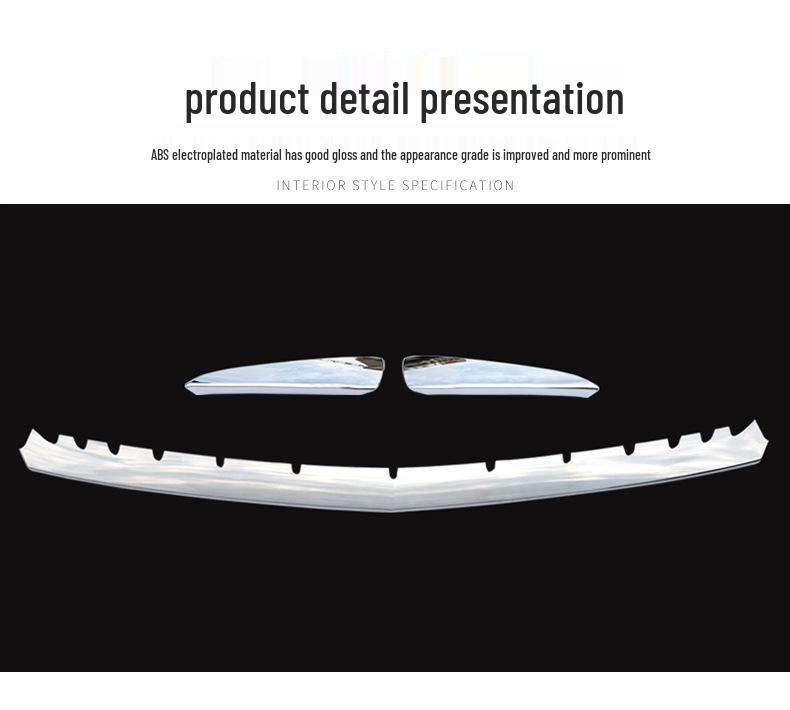 Mercedes-Benz V-Class Front Bumper Grille Protector Strip