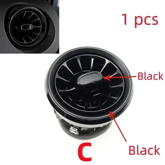 For Mercedes Benz V Class W447 W448 Vito V250 V260 Front Interior Car Dashboard A/C Air Outlet Turbo Conditioning Vent