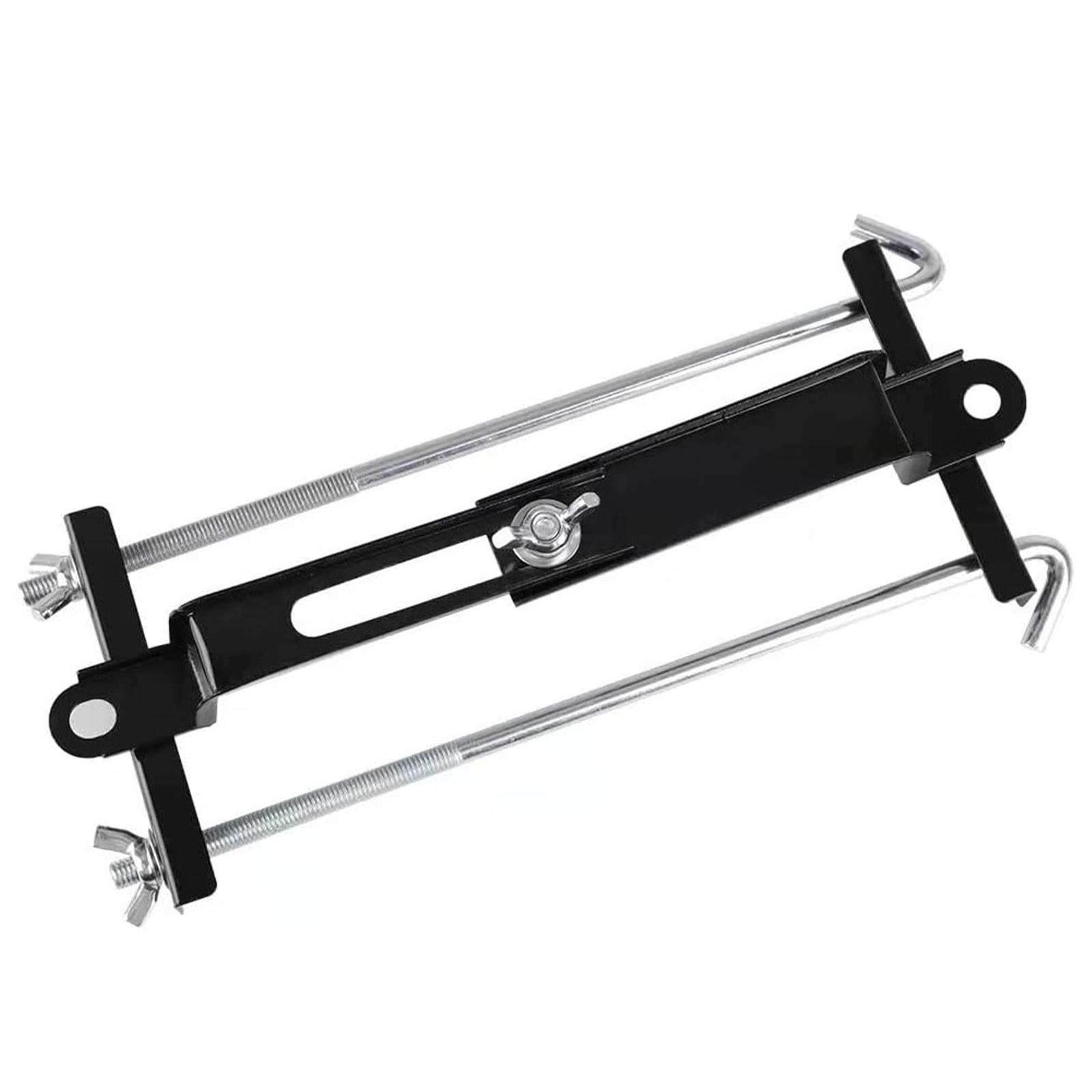 Adjustable Battery Hold Down, BatteryCrossbar with J Bolt Battery Tie Down Holder Battery Hold Down Fit for SUV Car