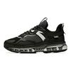 Anta NASA X  SEEED Collaboration Fabric Synthetic Leather Non-Slip Wear-Resistant Low-Top Sports Casual Shoes Men Sneakers Black Gray 91945513-5