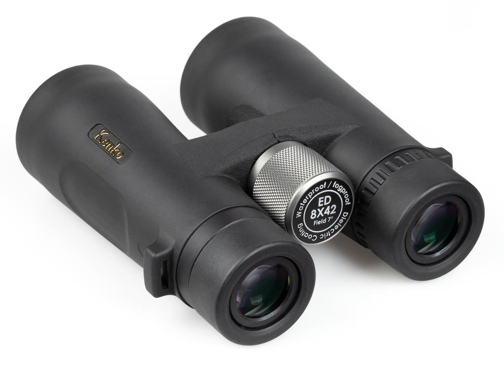 Kenko Avantar 8x42 ED DH 8x 42mm objective roof prism ED aluminum Binoculars, magnification, lens, type, lenses, die-cast body, AVT-0842ED