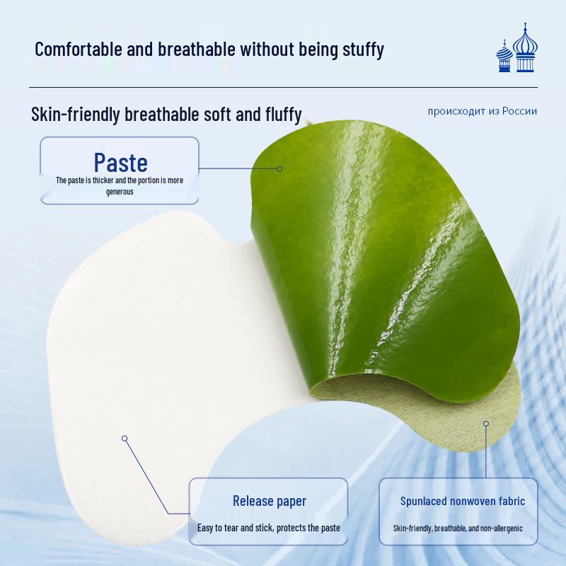 Russisches Schulter- & Nackenschmerz-Linderungspflaster für Periarthritis, Beschwerden, Schmerzen, Schwellungen, Taubheit und eingeschränkte Beweglichkeit