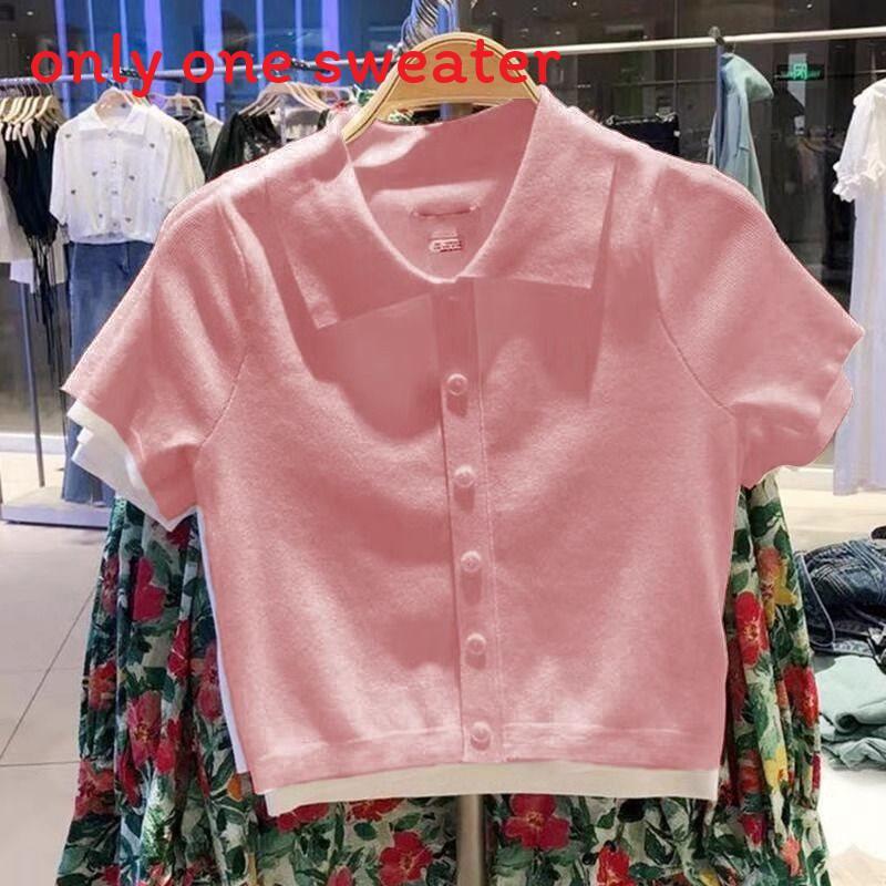 

Lolita Style Knit Sweater With Ice Silk Fabric For Summer Fashion Enthusiasts XL