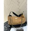 Suede Brown Bag Tote Bag Women's Large-capacity New Chain Bag Retro Armpit Bag