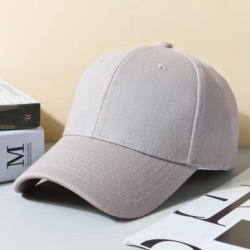 

Новая высококачественная глянцевая кепка из чистого хлопка, однотонная кепка для весны и осени, мужская повседневная универсальная бейсболка Light version