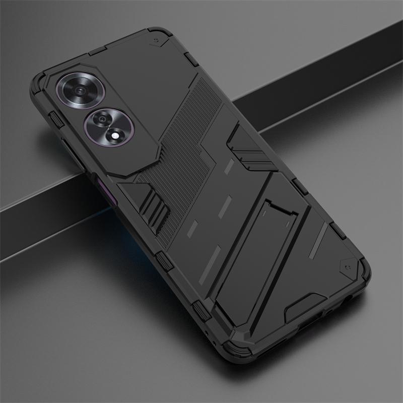 Phone Holder Case For Oppo A60 Case Bumper Anti-knock Armor Full Edge Back Cover For Oppo A60 Case For Oppo A60 A 60 6.67 inch