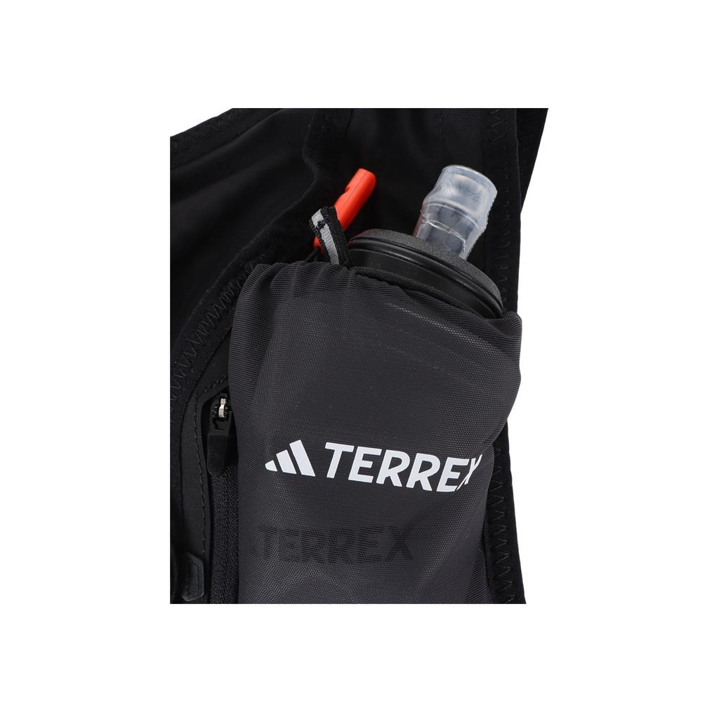 Adidas Terrex 5-Lagen Aeroready Trailrunning-Weste Buchstaben-Logo-Print Arbeitsweste Damen Westen Schwarz IB2786