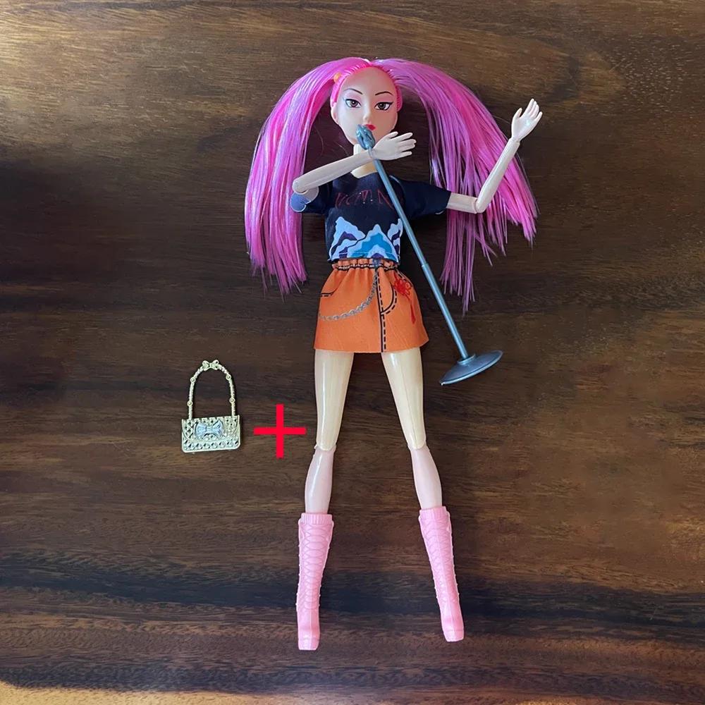 @@@!@%  NEW Anime KPop Demon Hunters Doll Vinyl Toy Rumi Mira Zoi Character Vinyl Mask Figurine Birthday Gift Fan Club Gifts