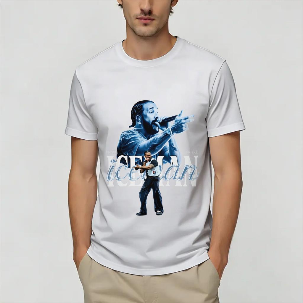 Amazing Drakes IceUnisex TShirts Unisex Round Collar 100 Cotton T Shirt Short Sleeve Tees Birthday Present Tops