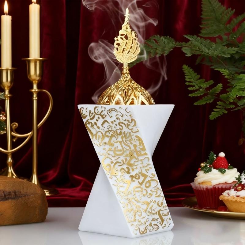 Frankincense Resin Burners Charcoals Incenses Burners for Spa Aromatherapys Office Home Decors Bakhoors Incenses Burners