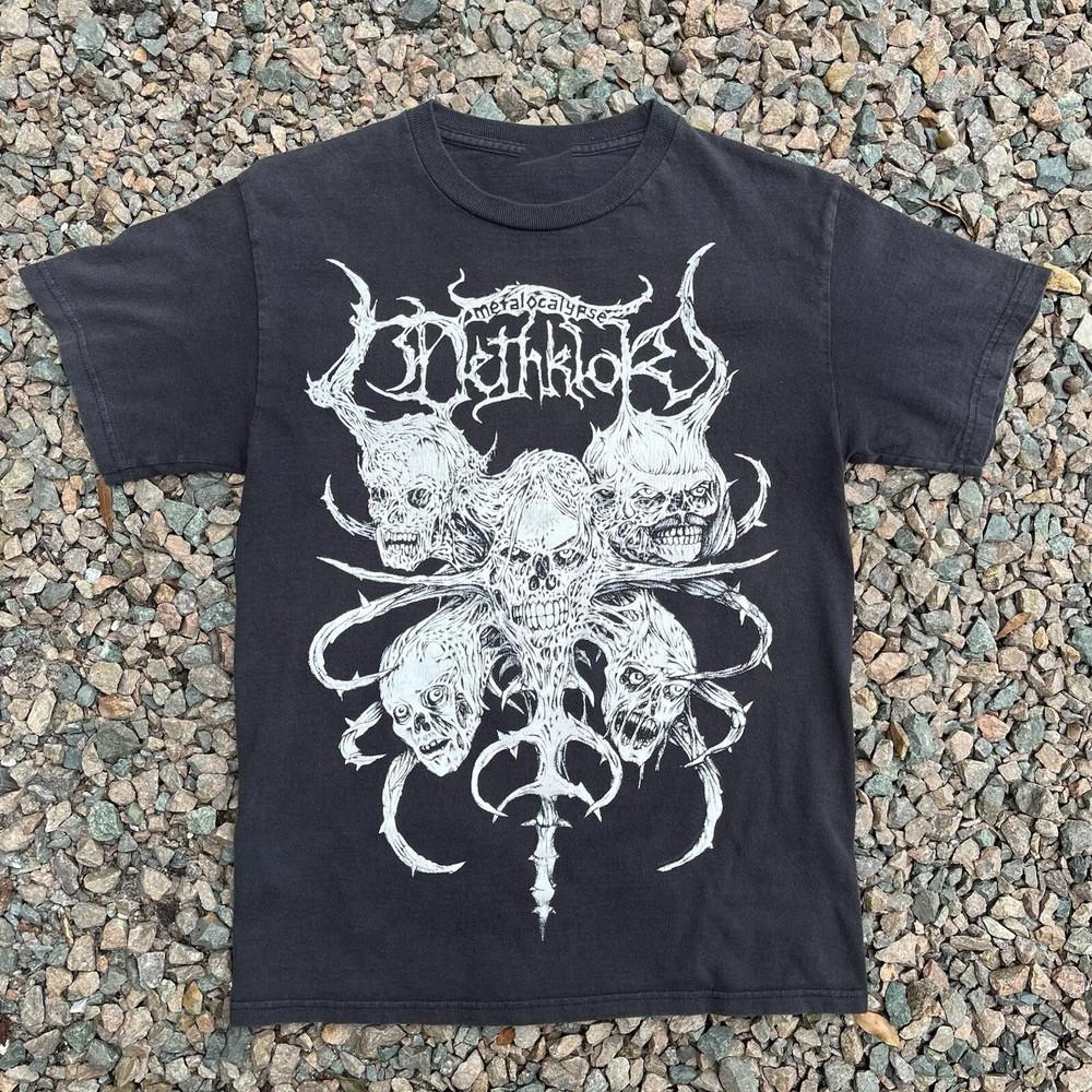 

SALE Metalocalypse Dethklok Band Black Short Sleeve T Shirt Full Size S5XL Unisex T-Shirt XXXXL