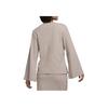 Nike Solid Color Round Neck Long Sleeve T-Shirt Women Tops Light-Brown DV7867-272
