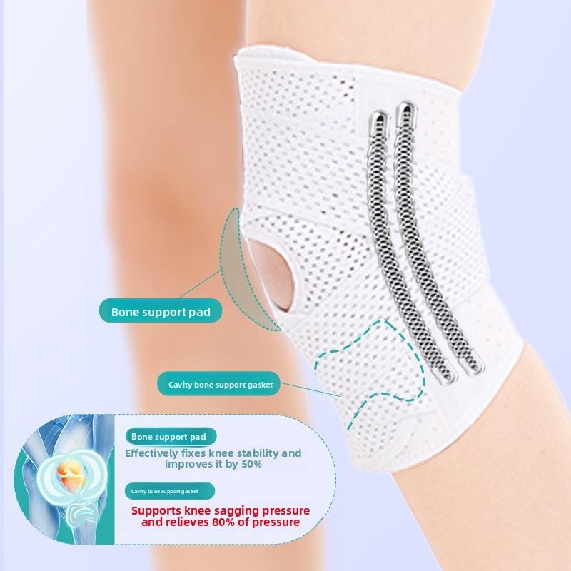 Sports Climbing Knee Patella Injury Protection Silicone Sleeve Strap Special Protective Gear Running Joint Meniscus Knee Guard