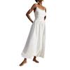 Women's clothing, new summer models in Europe and America, elegant and sexy temperament, strap backless suspender dress
