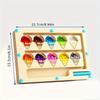 1pc Magnetic Wooden Puzzle - Color Sorting & Counting Game with Acrylic Bead Maze, Crafts, Pen