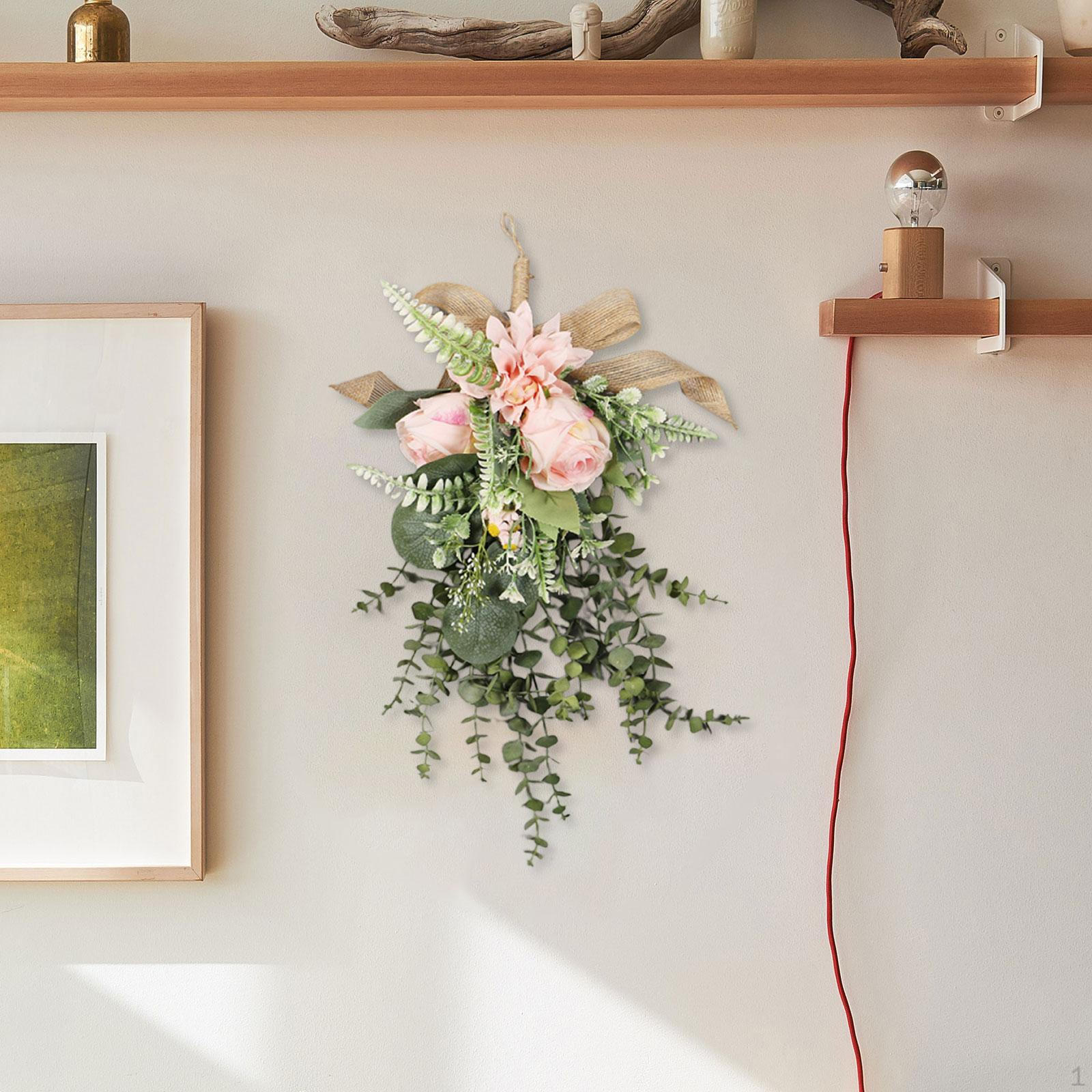 Искусственная гирлянда, Декоративная, для вечеринок, офиса, новоселья Pink