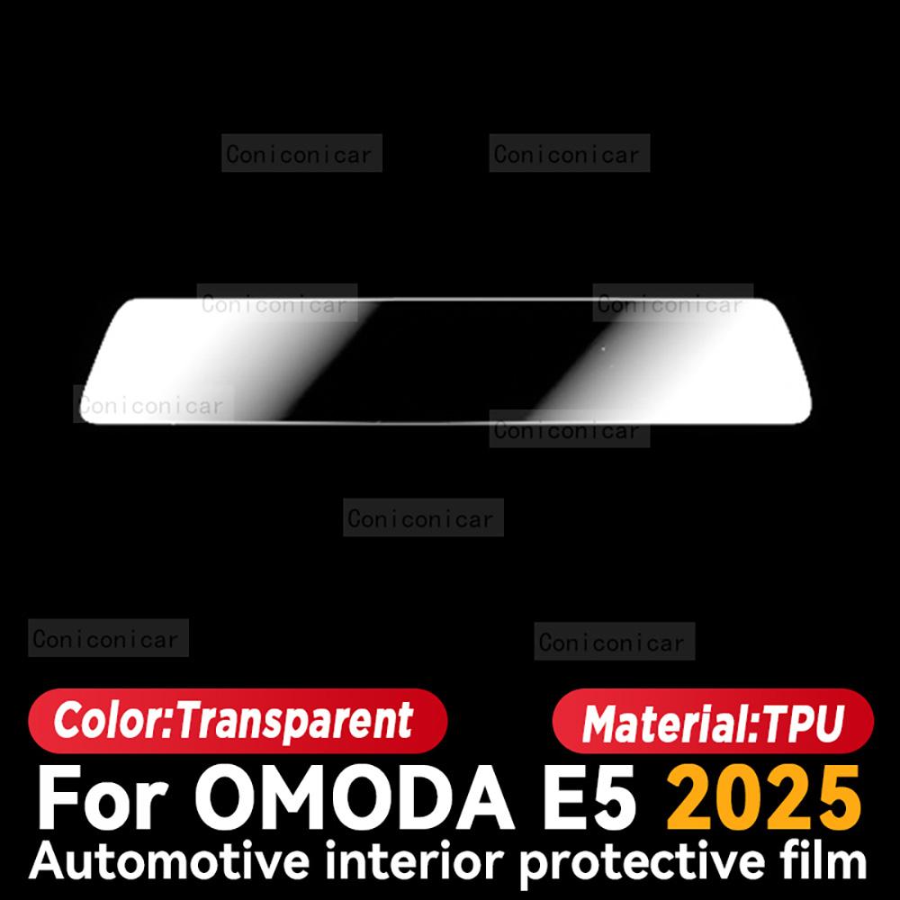 

TPU For OMODA E5 2025 Transparent Protective Film Car Interior Central Control Navigation Panel Auto Sticker Right rudder