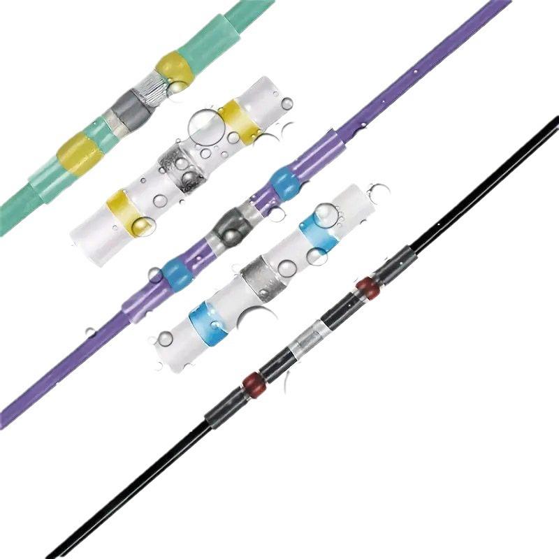 Heat Shrink Solder Ring Wire Connectors: 320-860 pcs Butt Splice Kit