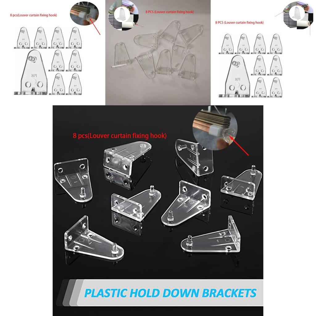 Versatile Windproof Hook For Blinds And Curtains Ideal For Vertical And Horizontal Blinds