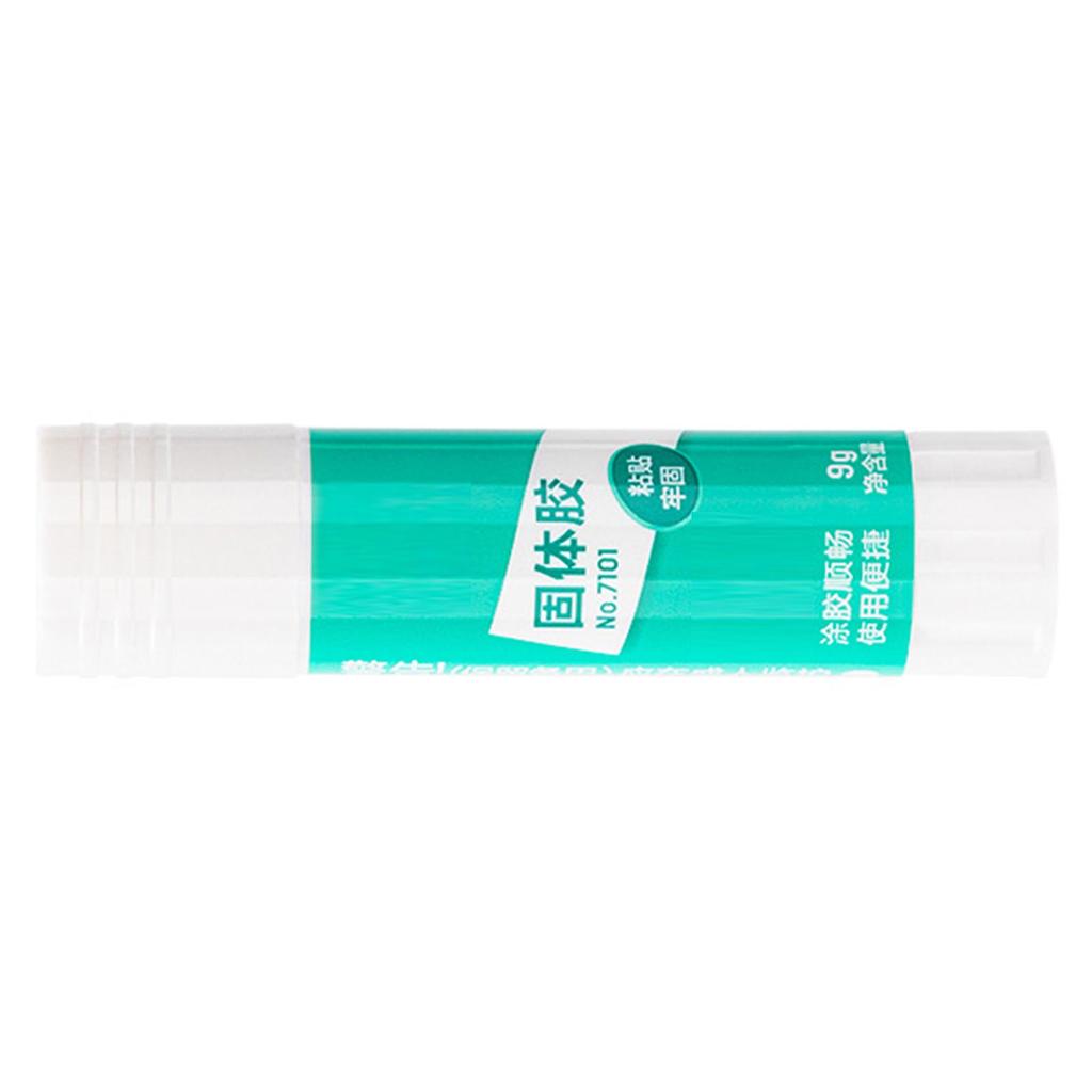 9g Solid Glue Stick Strong Adhesives All Purpose PVA Glue Stick Uniform Long Lasting for Home Office School White