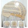 Women's Simulation Wig 63cm Hair Long Straight Wig Full Headgear Rose Hair Net Headdress Beauty Decoration Wig