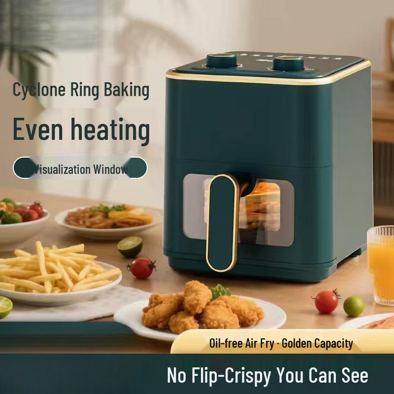 

Smart Visible Air Fryer: Multi-functional, Oil-Free, Large Capacity Oven with No Flipping Needed - New Model with Free Shipping