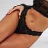 Sexy Lace G String Panties Low Waist Transparent Hollow Out T Back Comfortable Transparent Knickers
