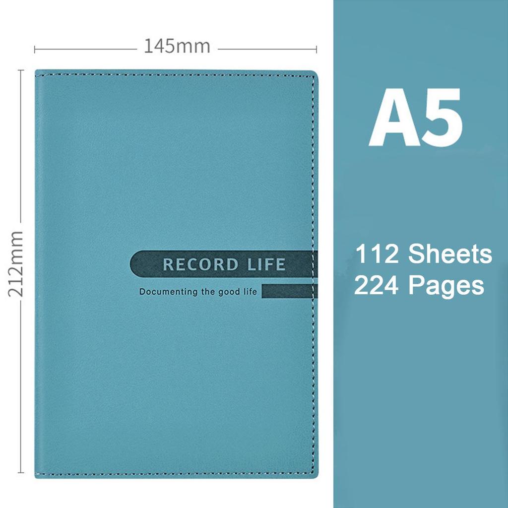 (Logo Engraving Possible) A5 Hardcover Student Notebook, Diary, Work Notebook, Business Meeting Record Book, Subject Notes, Handbook