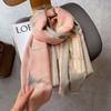 Warm Scarf Imitation Cashmere Women Thickened Decorative Shawl Retro Horse Fringed Blanket Silk Scarf Retro Style