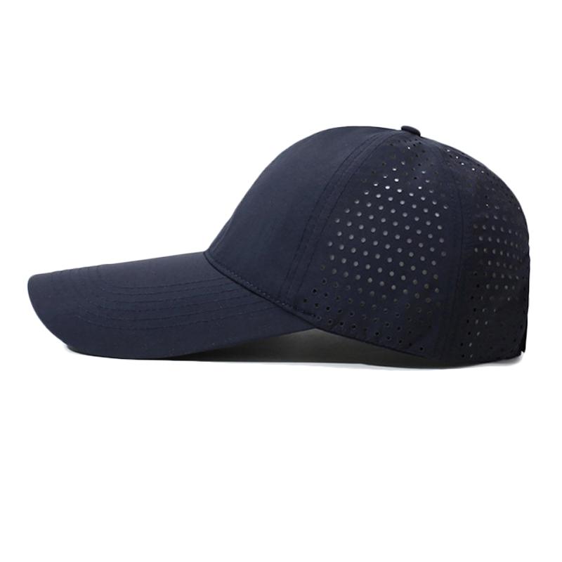 Summer Quick-Dry Breathable Baseball Cap Men's Outdoor Sunscreen Cap Long Brim Soft Top Sports Cap
