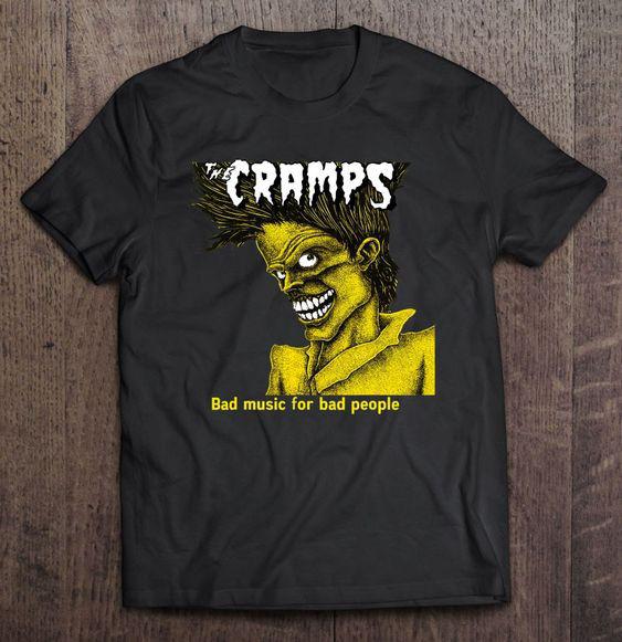 The Cramps Human Fly Bad Music For Bad People T-Shirt all size S to 5XL TR1164 Unisex T-Shirt XXXL