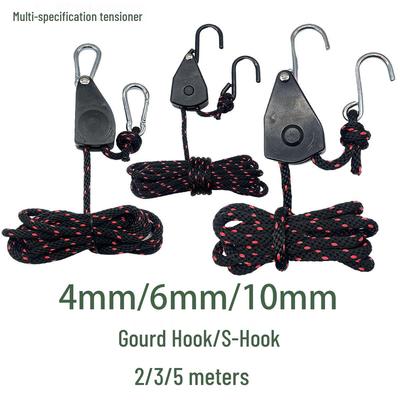 Adjustable Outdoor Clothesline and Tent Rope Tightener