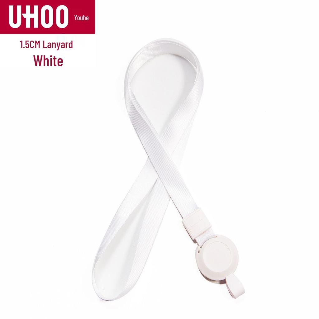 Youhe Retractable Badge Holder Lanyard with Safety Buckle and Customizable ID Card Holder