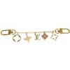 Louis Vuitton M01413 Monogram Bag Charm Gold/pink Metal Women