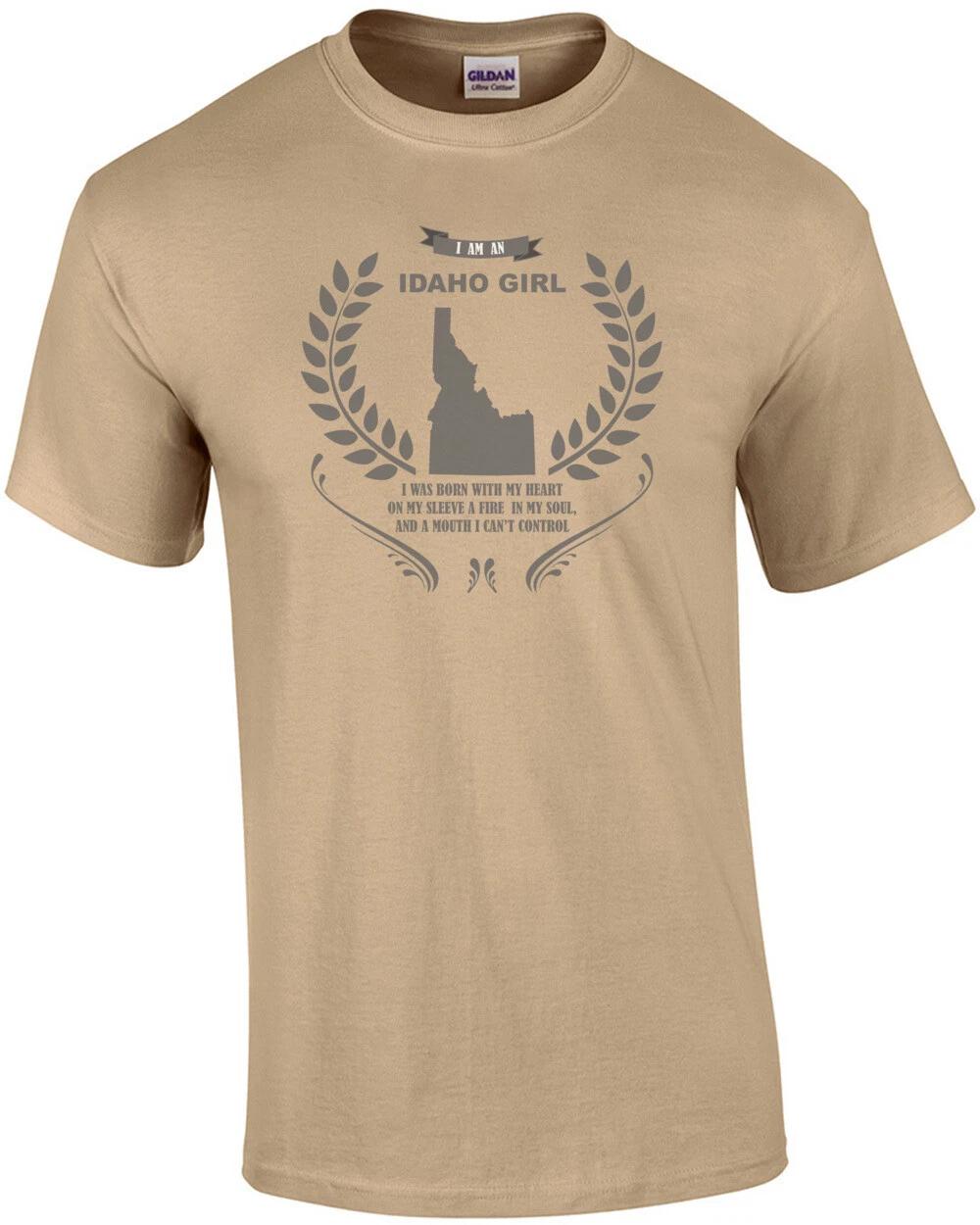 I am an Idaho Girl - Idaho T-Shirt S