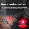 Test Pen Color Double Light Sensor Beep Alarm Electrician Test Broken Zero Fire Wire Detection Pen High Bright Electrician Pen