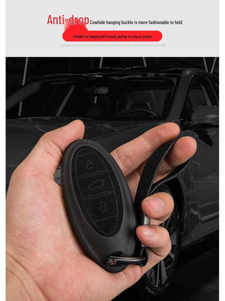 Protective Leather Key Cover for Bestune T77 Remote