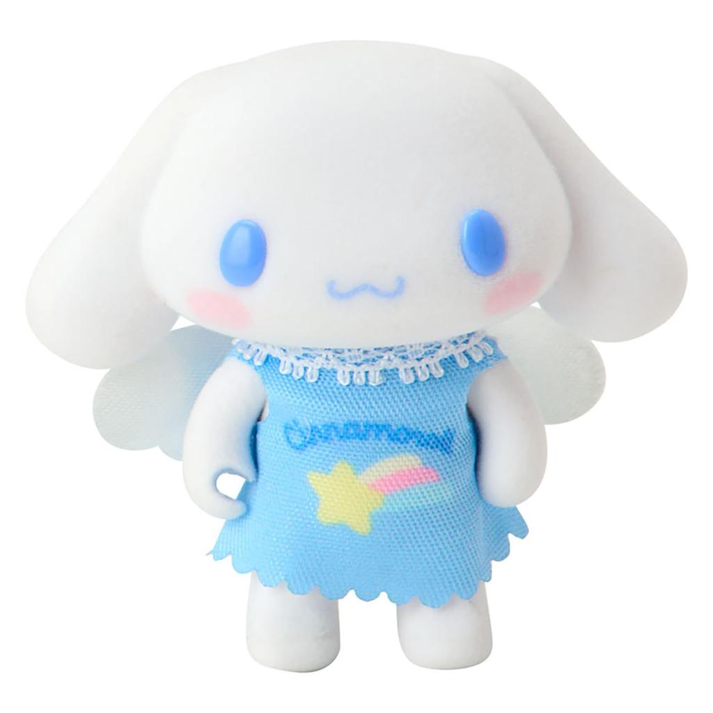 Sanrio Flocked Doll Angel Friends Cinnamoroll 396699 (Pitatto Mini)