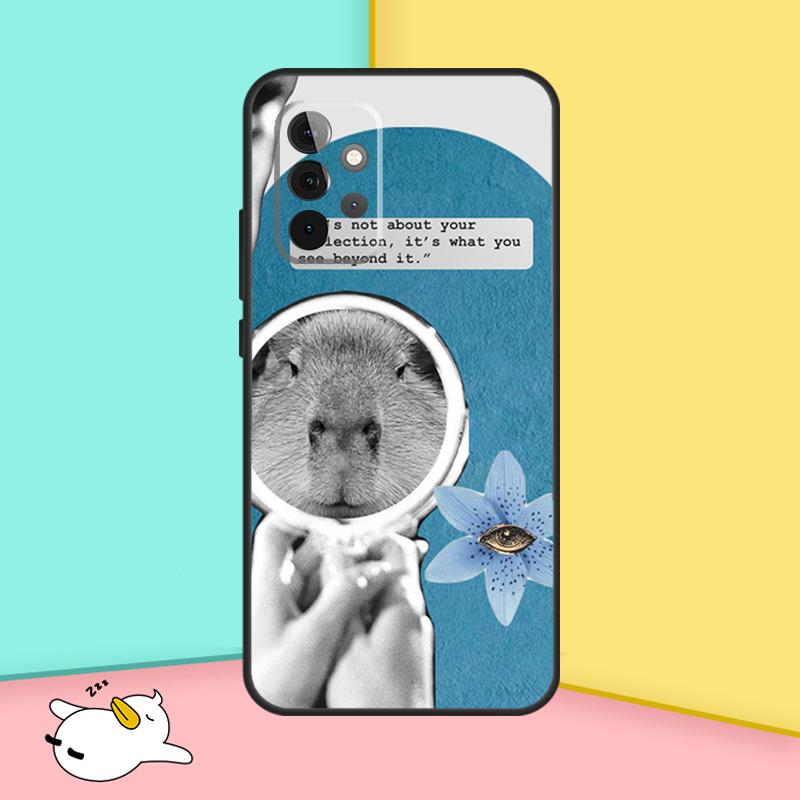 Funny Capybara Cover For Samsung Galaxy A53 A33 A13 A12 A32 A52 A14 A34 A54 A15 A25 A35 A55 A71 A51 Case