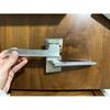 Indoor Bedroom Silent  Room Door Lock Nordic Nickel Brushed Split Lock Simple Household Handle Lock