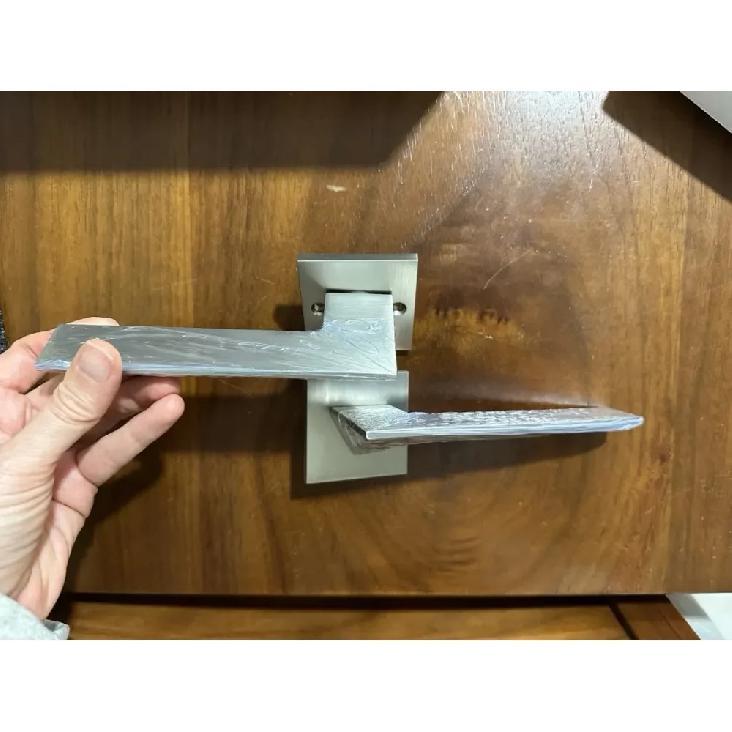 Indoor Bedroom Silent Room Door Lock Nordic Nickel Brushed Split Lock Simple Household Handle Lock