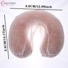 10 Pcs/Pack Headrest Covers Fitted Disposable Massage Face Rest Cradle Covers White Color U-Shaped Pillowcase Elastic Non-Woven