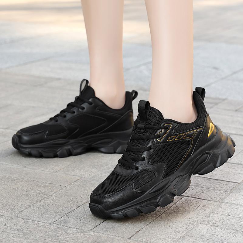 Women Spring Autumn Chunky Sneakers Fashion Breathable Mesh Outdoor Tennis Platform Shoes For Women Lightweight Designer Shoes