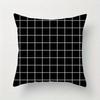 Home Decor Modern Black And White Geometric Pillow Covers Pattern Cushion Cover Suitable For Sofa Bedroom Car Pillow Cover
