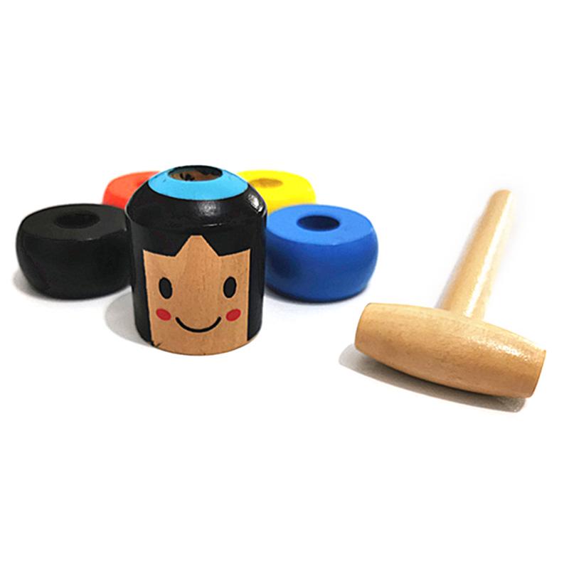 A Small Wooden Puppet Is A Novel And Interesting Toy Creative Gift.