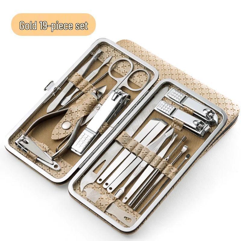Nail Clipper & Nipper Set: Manicure, Pedicure, Ingrown Toenail & Dead Skin Pliers for Men & Women